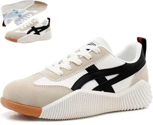 2025 New Vintage Sneakers Women Arch Support Relieve Foot Pain Perfect Walking Shoes Ultra-Comfortable Non-Slip Wide Toe Athletic Shoe