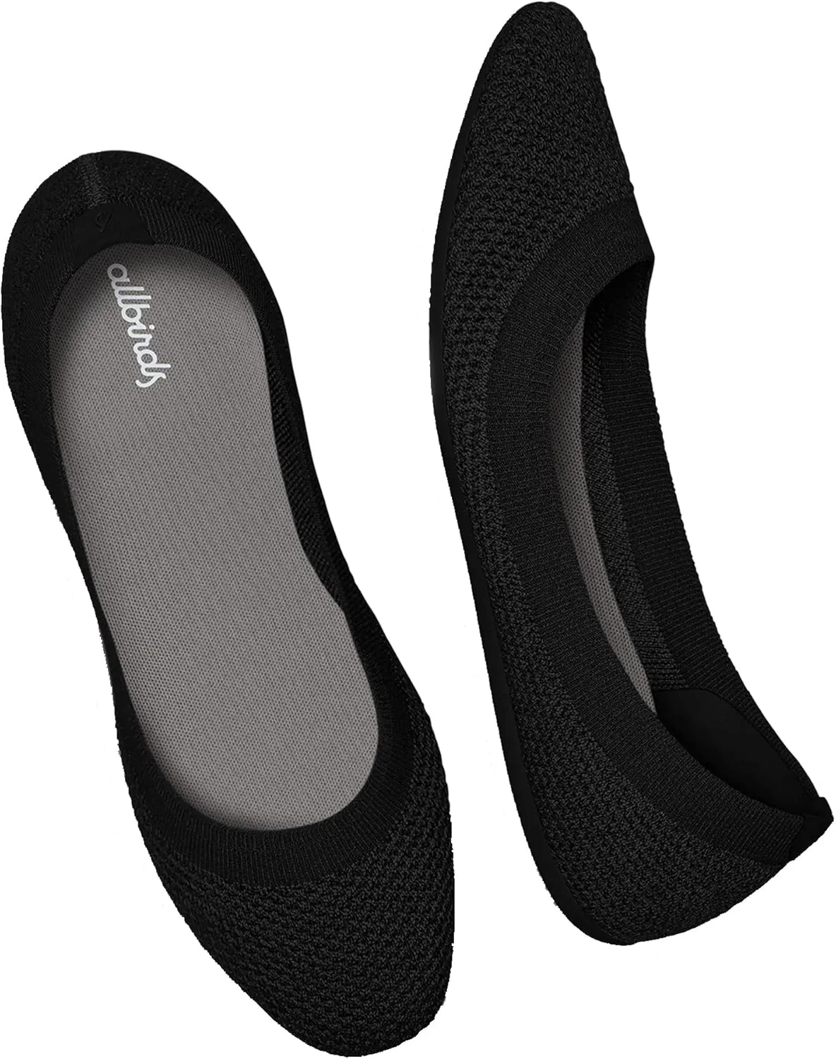 Allbirds Women’s Tree Breezers, Knit Ballet Flats, Slip-On Everyday Round Toe Shoes, Machine Washable Made with Natural Materials
