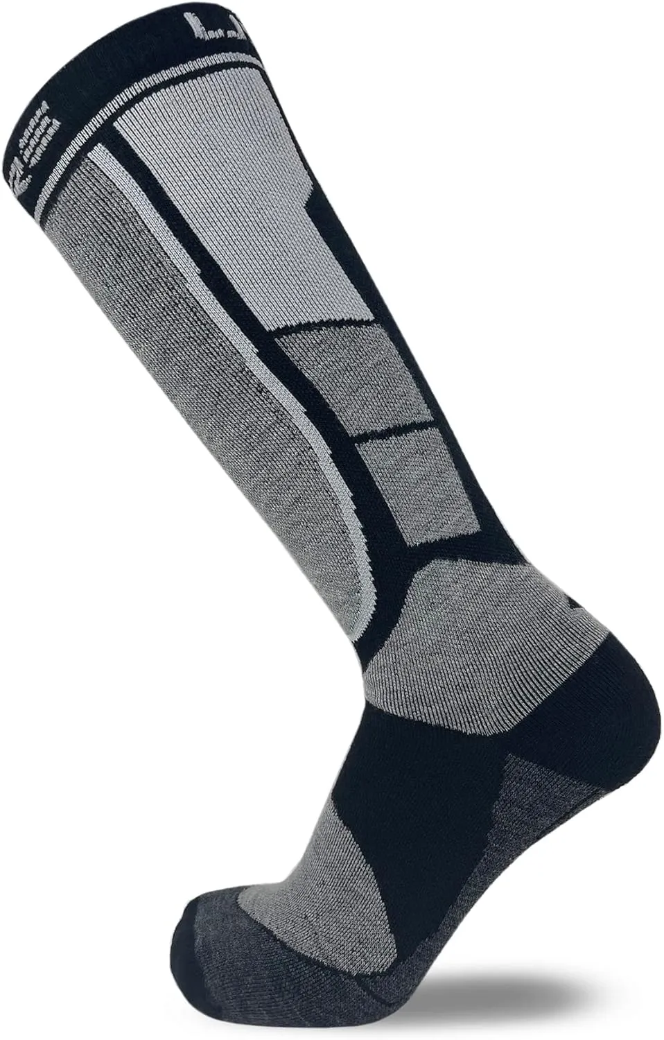 Alpaca Wool Ski Socks - Made in USA, Winter Weather Lightweight Skiing and Hunting Socks for Men and Women