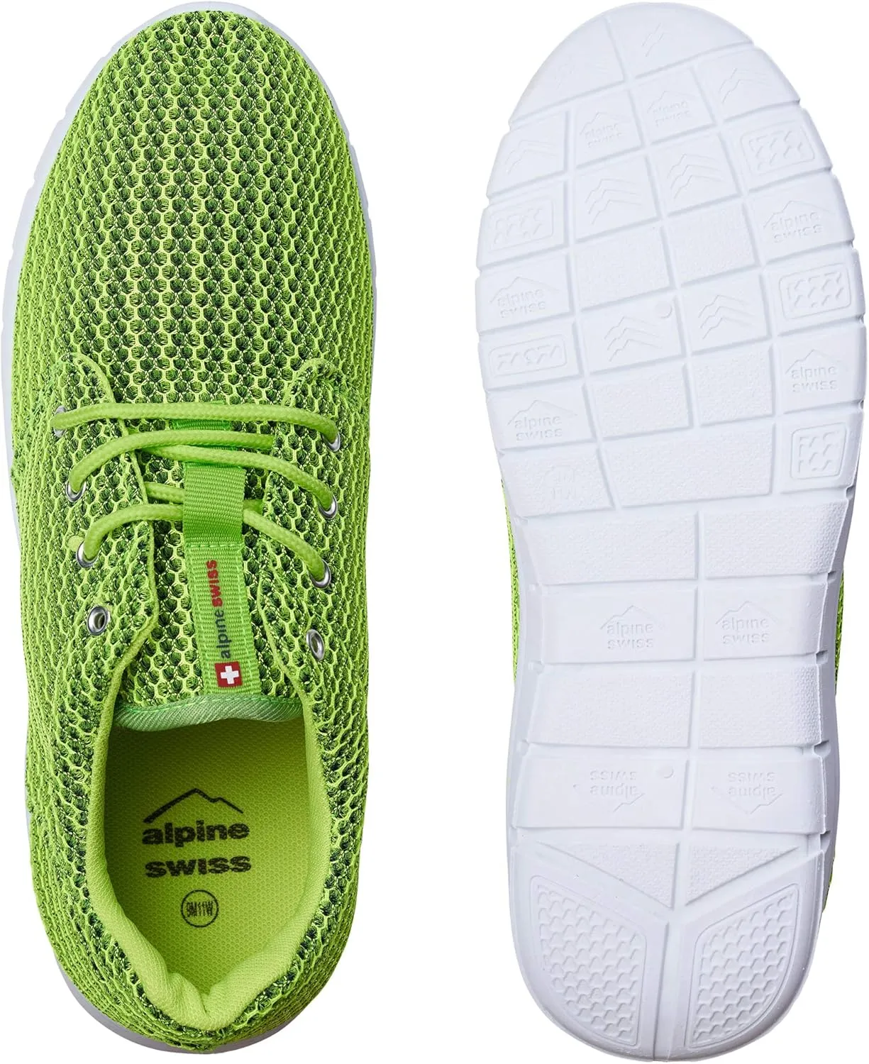 Alpine Swiss Kilian Mesh Sneakers Breathable Lightweight Fashion Trainers