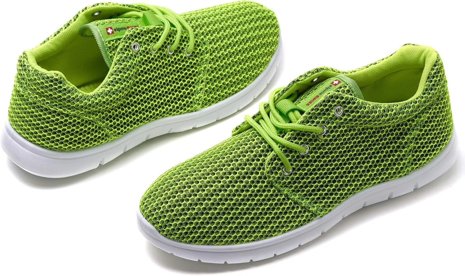 Alpine Swiss Kilian Mesh Sneakers Breathable Lightweight Fashion Trainers