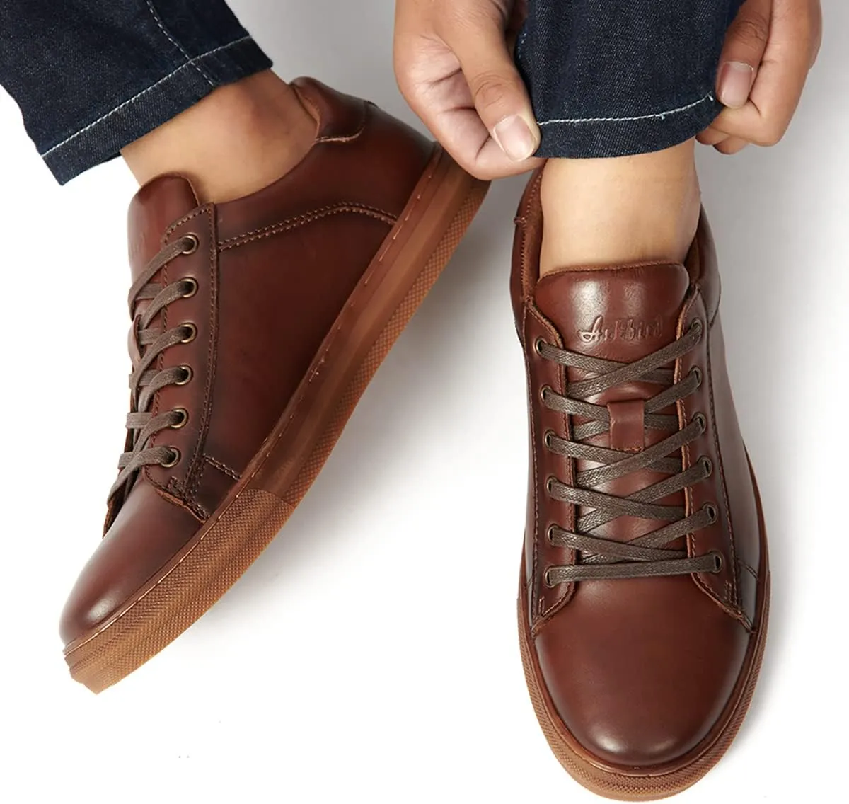 Arkbird Mens Fashion Sneakers Classic Casual Dress Shoes Stylish Lace-up Oxford Shoes for Men