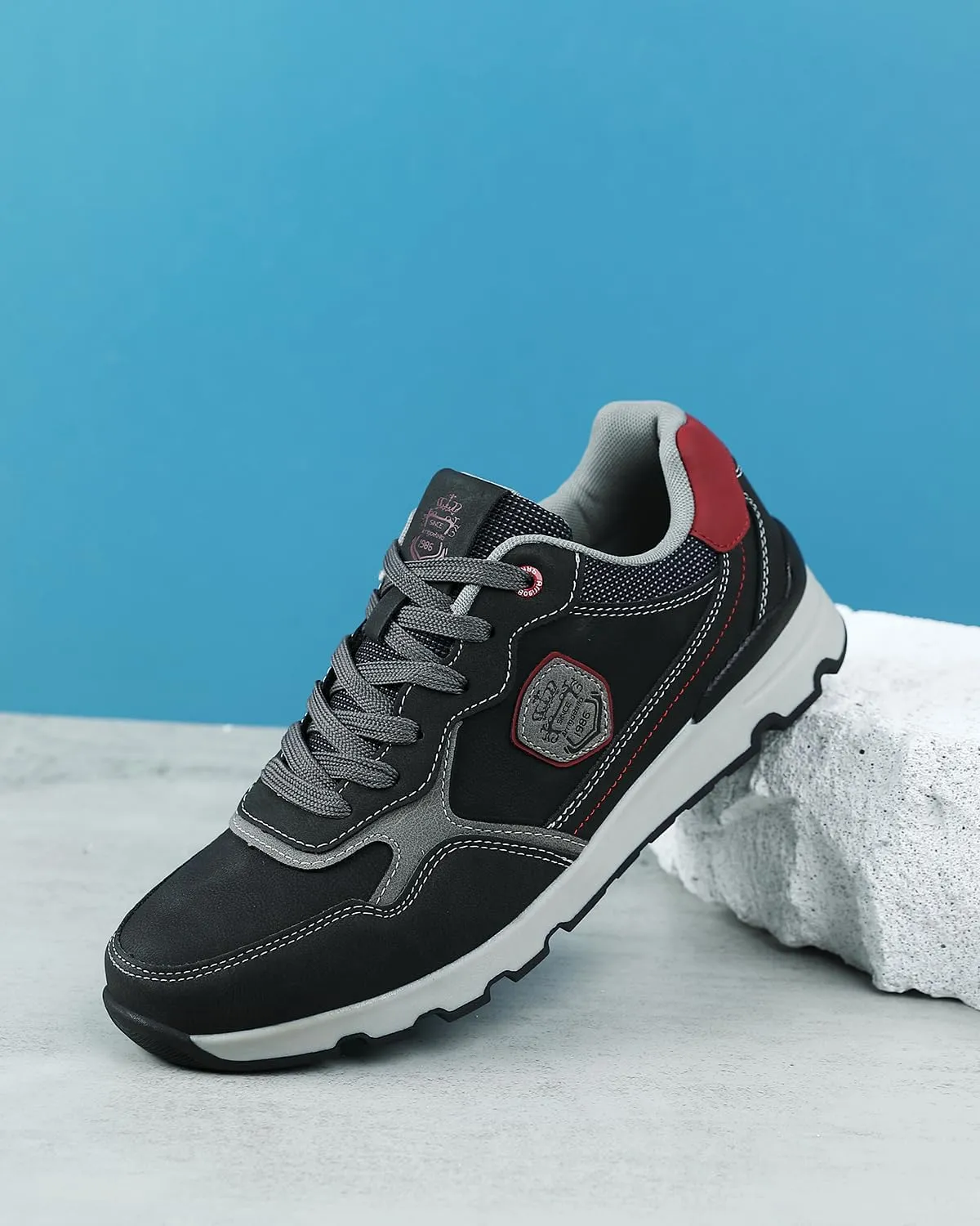 ARRIGO BELLO Men Shoes Casual Sneakers Fashion Low-Top Leather Non-Slip Walking Trainers Size 8-12