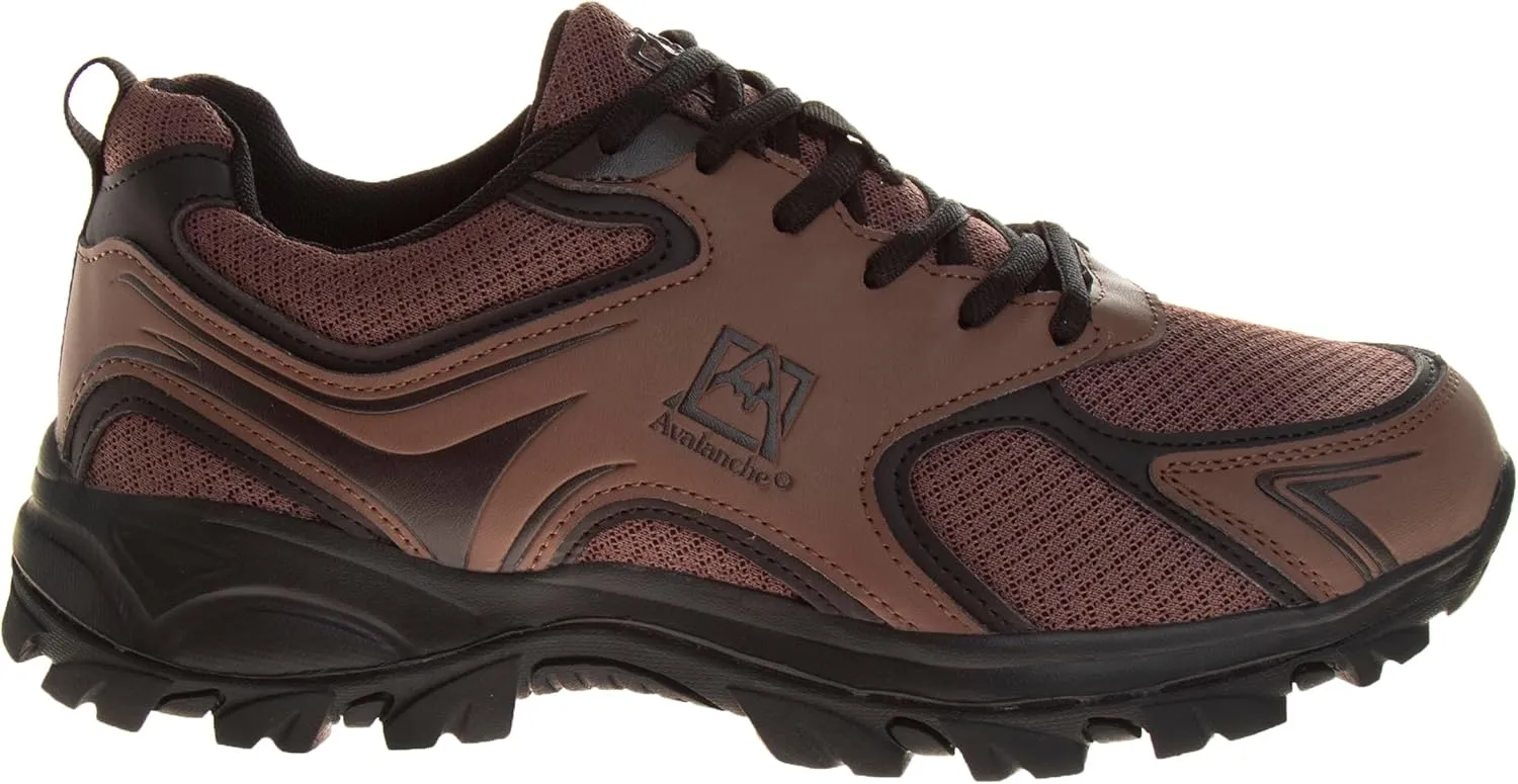 Avalanche Men's Trail Sneakers Non-Slip Breathable Lightweight Hiking Shoes