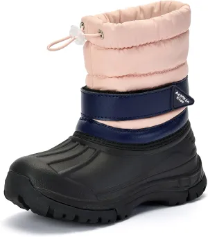 Azooken Kid's Snow Boots Winter Waterproof Slip Resistant Cold Weather Shoes(Little Kid/Big Kid)