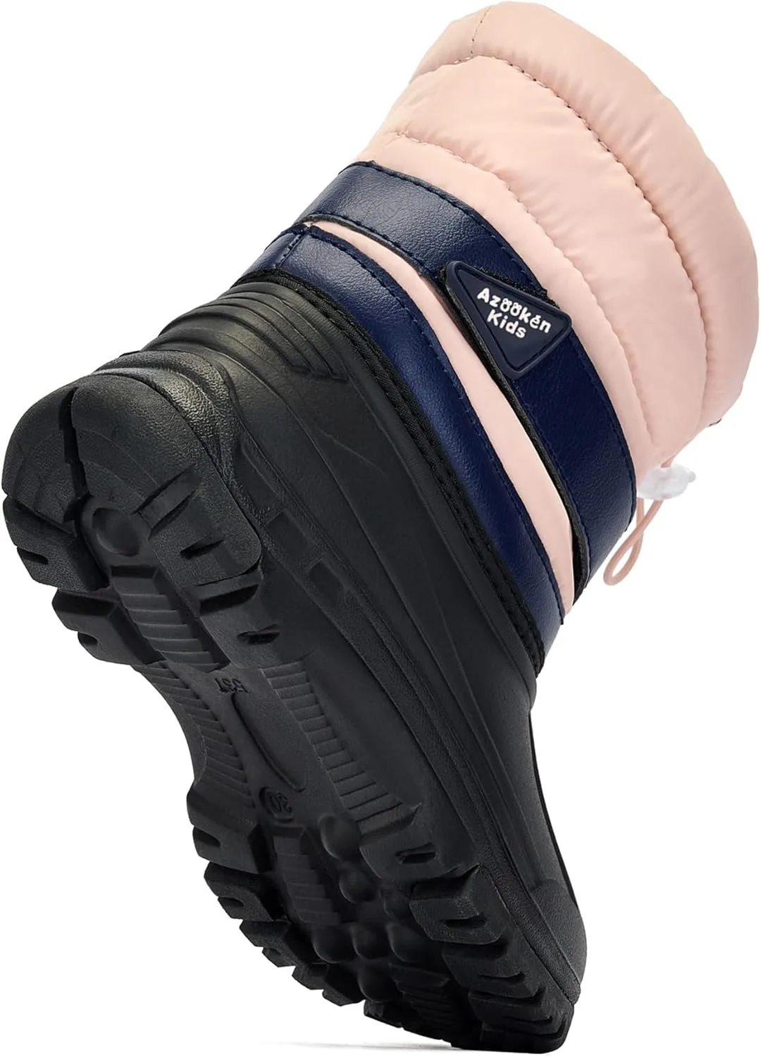 Azooken Kid's Snow Boots Winter Waterproof Slip Resistant Cold Weather Shoes(Little Kid/Big Kid)