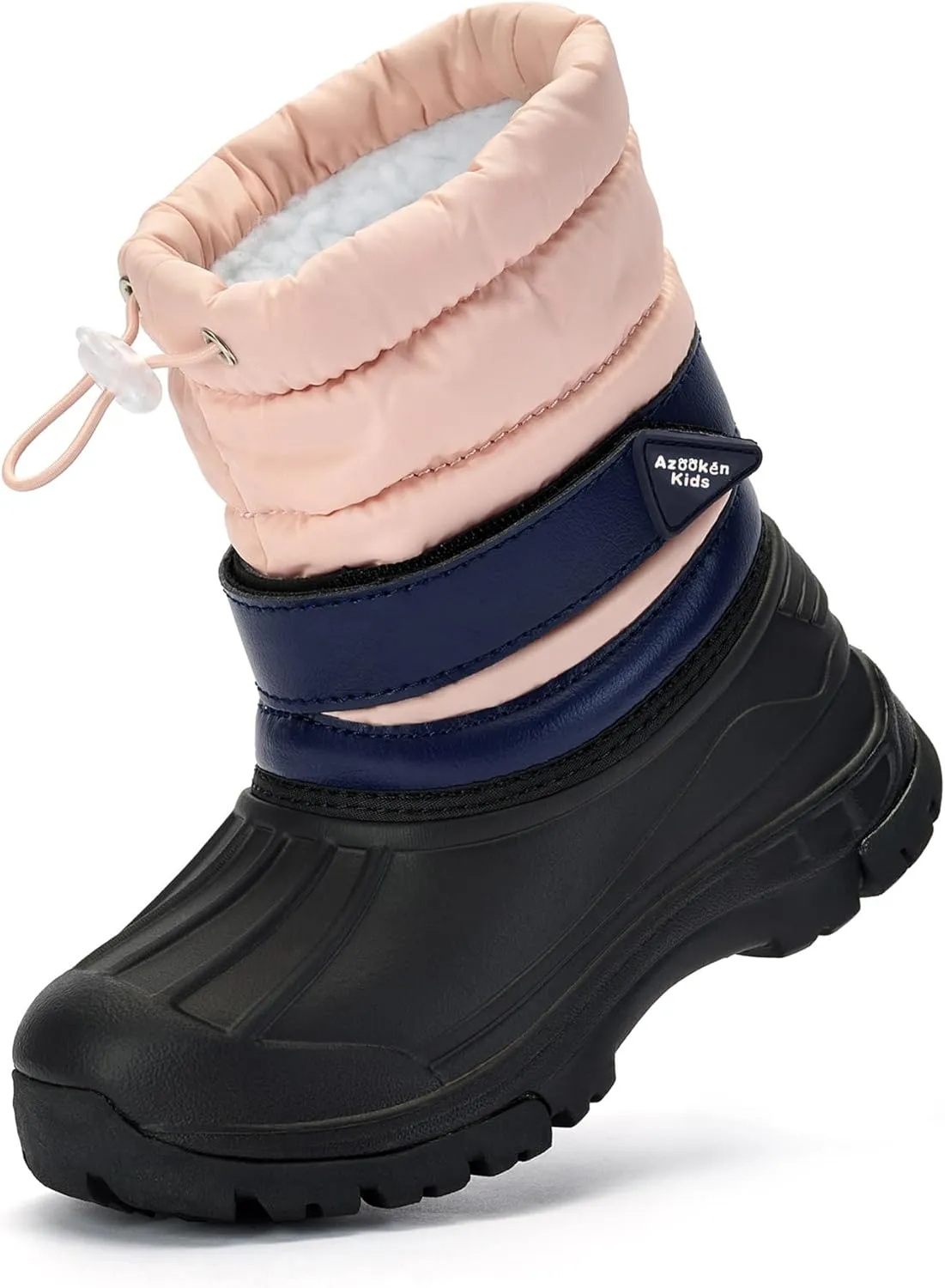 Azooken Kid's Snow Boots Winter Waterproof Slip Resistant Cold Weather Shoes(Little Kid/Big Kid)
