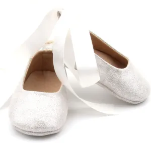 Baby and Toddler Ballerina Sparkle Shoes for Girls | Glitter Shoes in