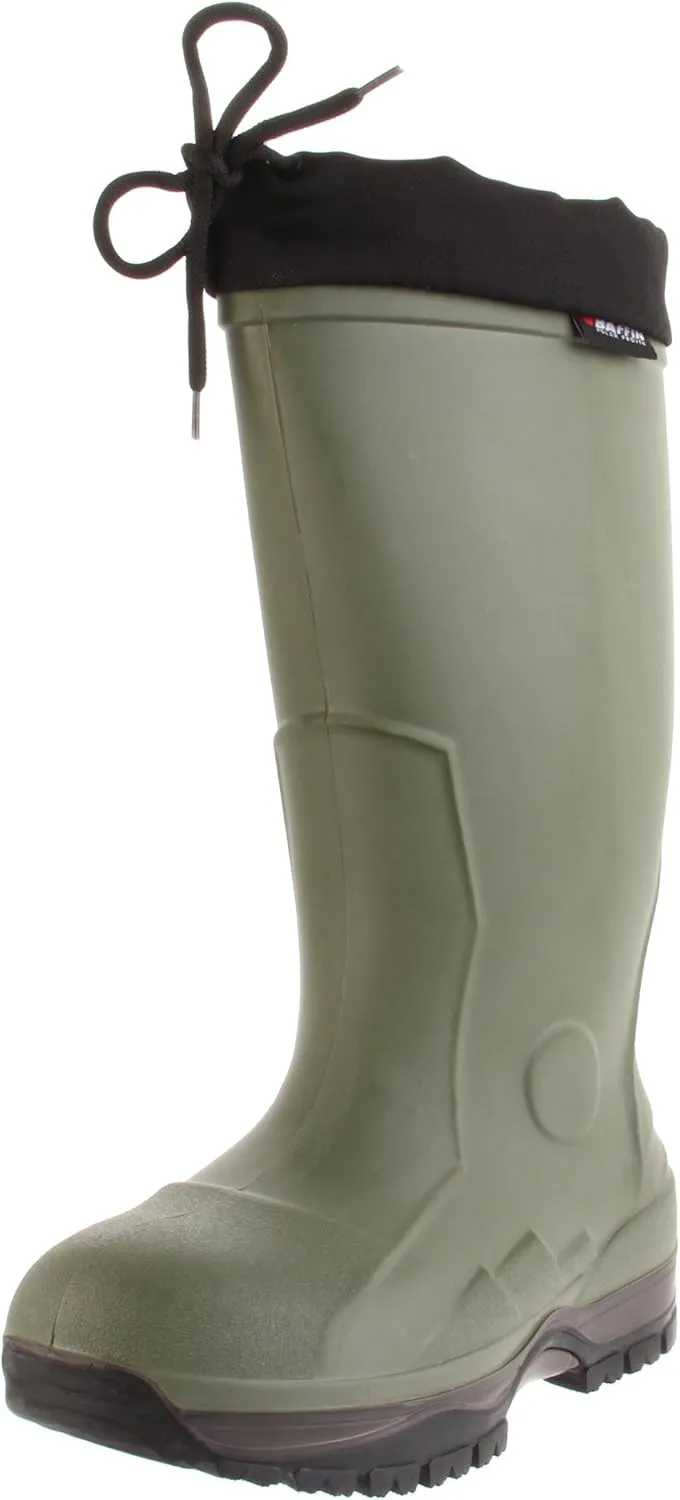 Baffin Ice bear (Plain Toe) | Men's Boots | Mid-Calf Height | Available in Forest-Black Color | Perfect for Every Season, Hunting & Fishing | Slip-resistant boot