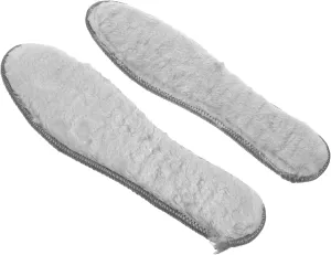 Beaupretty 4 Pairs Warm Insoles for Women Thick Plush Shoe Inserts Thermal Boot Liners Non Slip Design for Boots Outdoor Activities for Winter Comfort