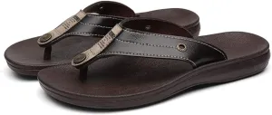 Bitiger Sandals Flip Flops Flip Flops for Men - Fashion Mens Beach Sandals Ourdoor & Functional Shower Shoes Indoor…