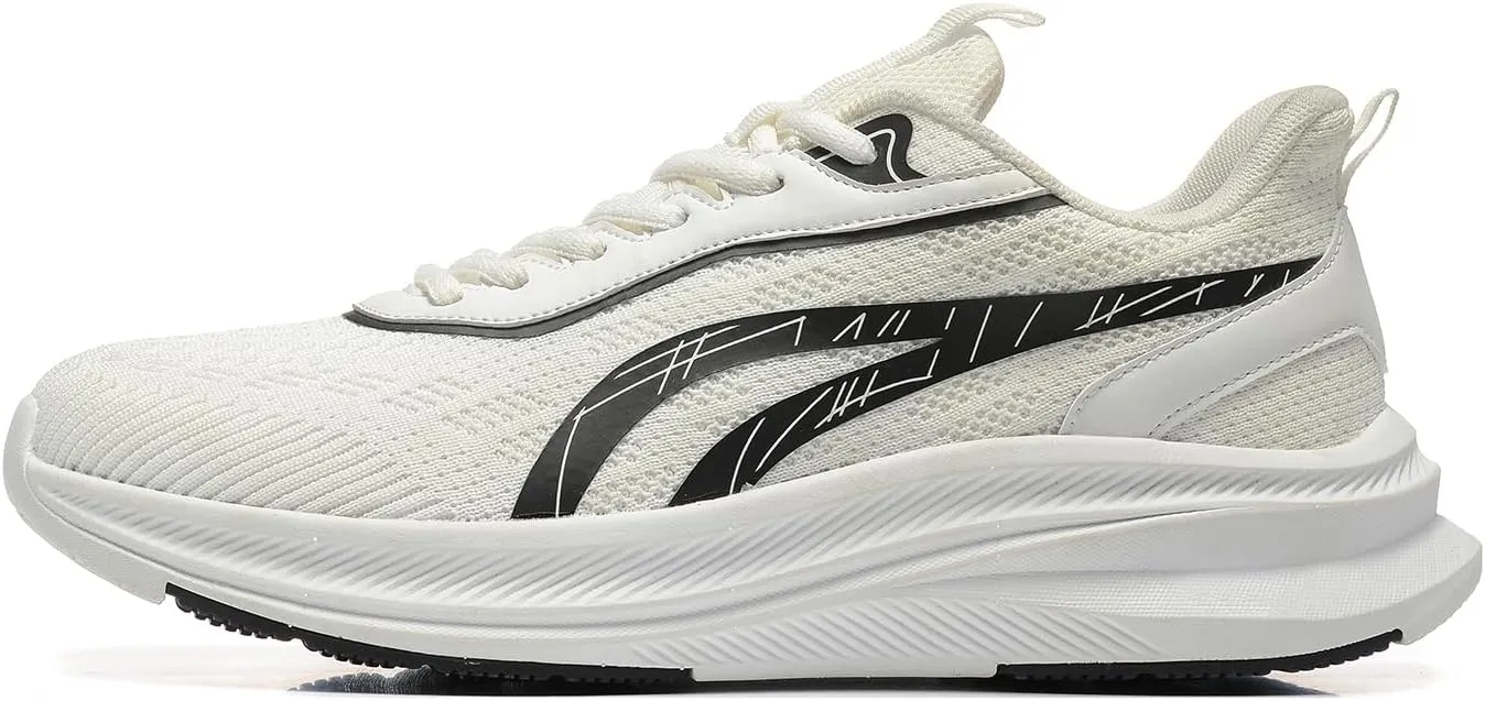 BOGOVER Men's Running Shoes, Lightweight Breathable Walking Shoes Non Slip Tennis Shoes Movepropel Athletic Fashion Sneakers