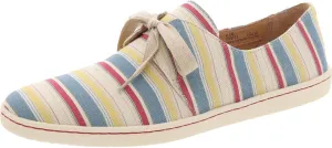 BORN Womens Datil Striped Canvas Casual and Fashion Sneakers