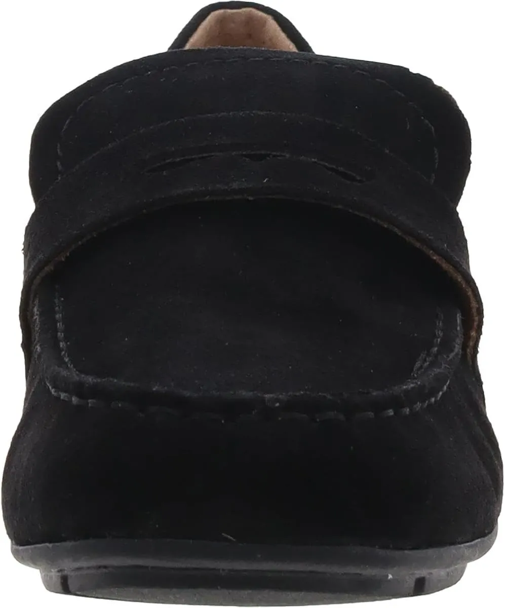BORN Womens Melinda Cushioned Footbed Faux Suede Loafers