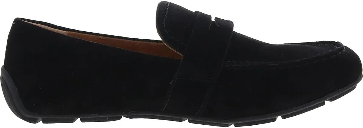 BORN Womens Melinda Cushioned Footbed Faux Suede Loafers