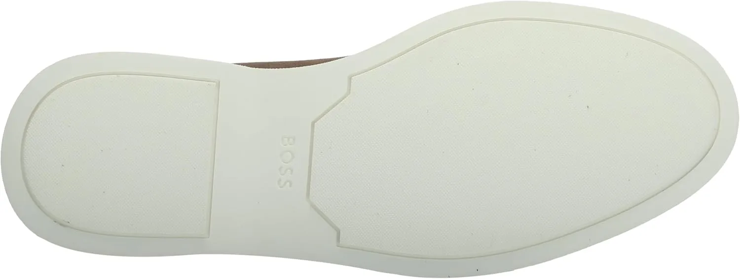 BOSS Men's Smooth Suede Sneaker Sole Loafers