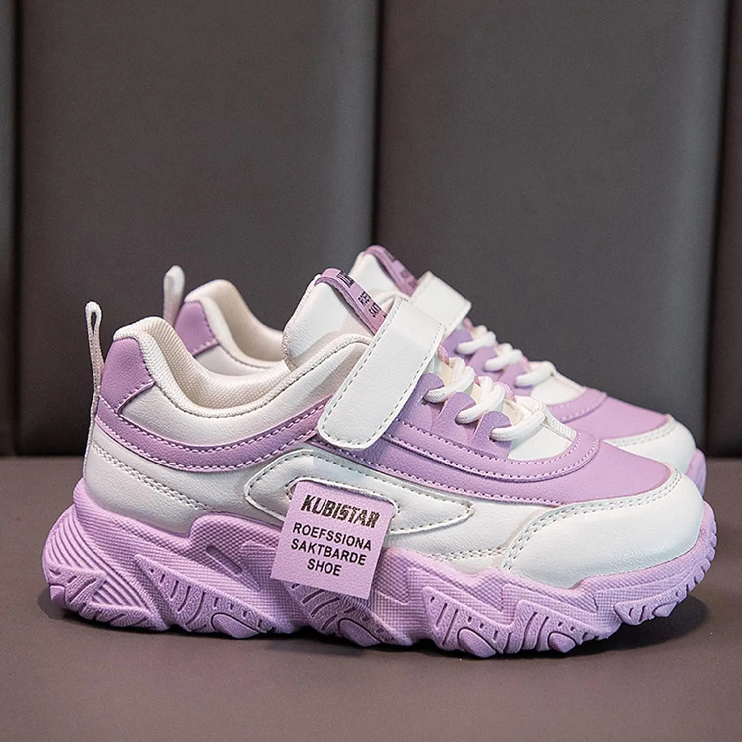 Boys Girls Fashion Sneakers Toddler Kids Walking Running Shoes Thick Sole Non Slip Tennis Sport Athletic Shoes
