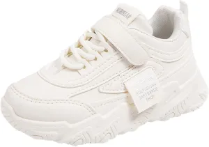 Boys Girls Fashion Sneakers Toddler Kids Walking Running Shoes Thick Sole Non Slip Tennis Sport Athletic Shoes