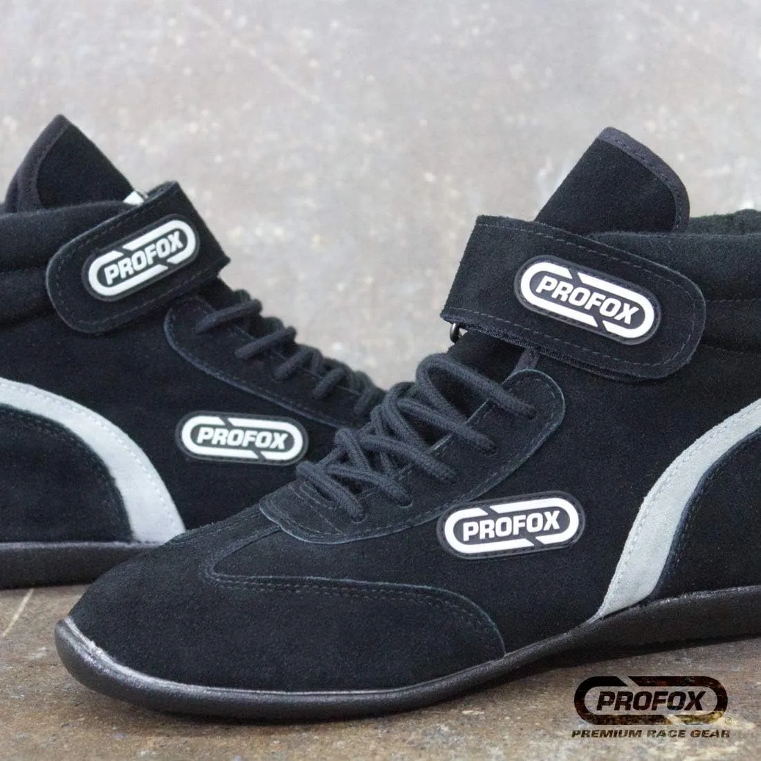 Car Auto Racing Shoes Boots Black SFI 3.3/5