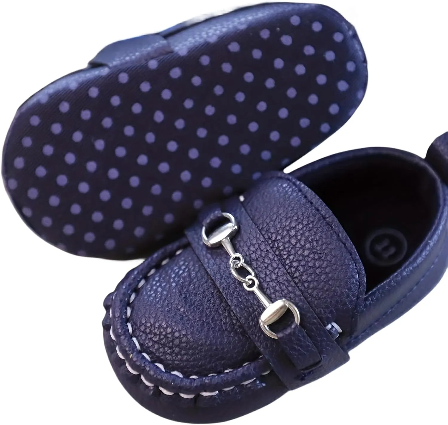 Casual Slip On Low Top Loafer Shoes for Baby Boys, Lightweight Comfortable Non Slip Flat Shoes for Indoor Outdoor Walking, Spring Blue