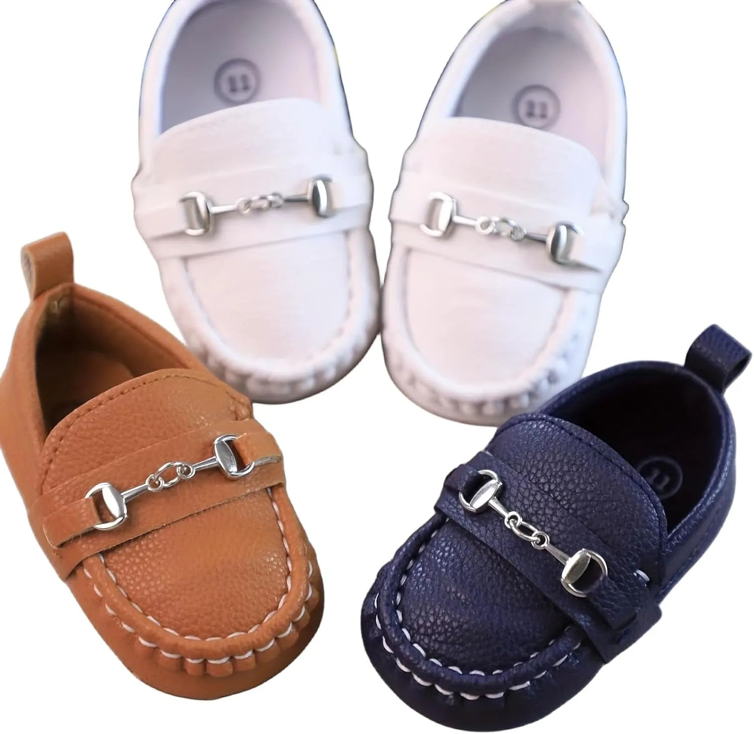 Casual Slip On Low Top Loafer Shoes for Baby Boys, Lightweight Comfortable Non Slip Flat Shoes for Indoor Outdoor Walking, Spring Blue