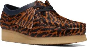 Clarks Womens Wallabee Calf Hair Slip On Loafers