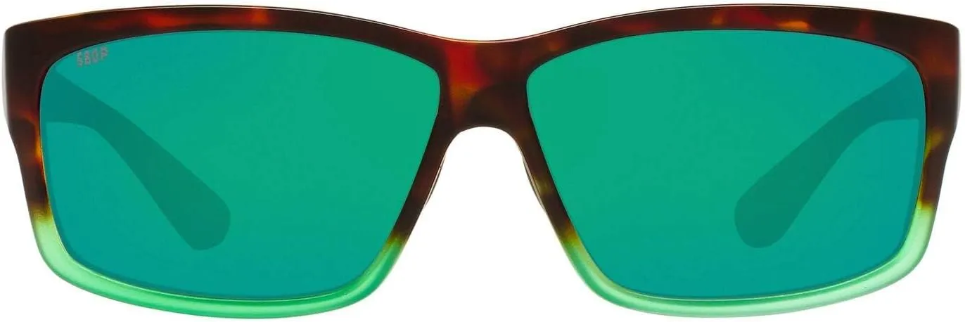 Costa Del Mar Men's Cut Rectangular Sunglasses