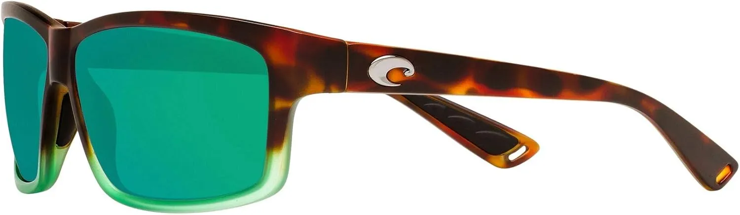 Costa Del Mar Men's Cut Rectangular Sunglasses