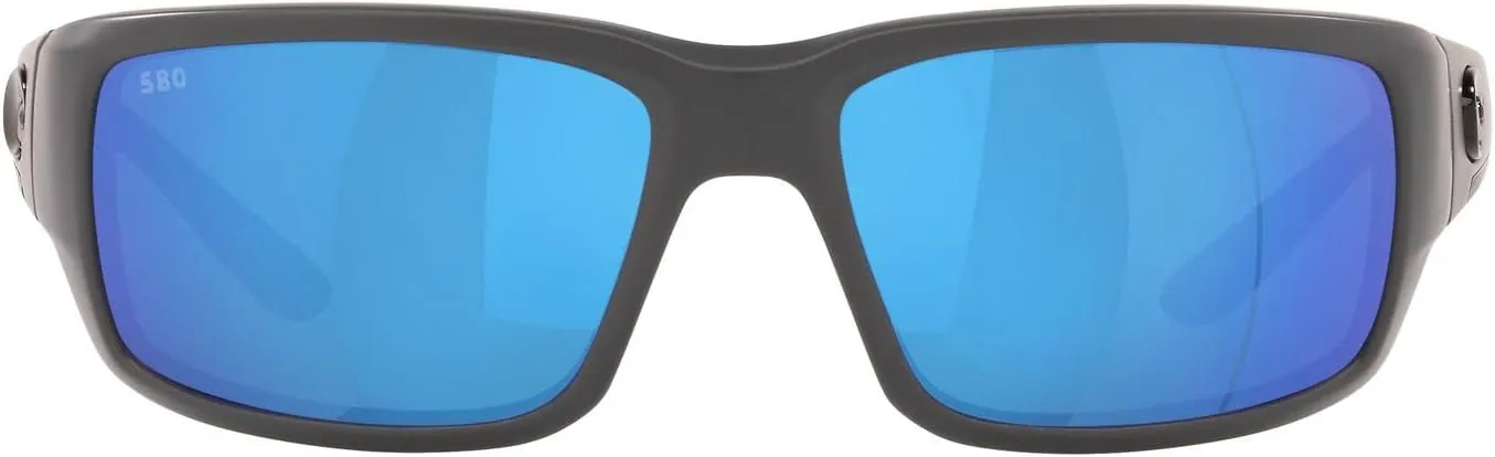 Costa Del Mar Men's Fantail Polarized Rectangular Sunglasses