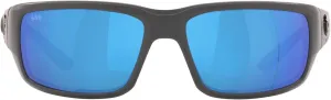 Costa Del Mar Men's Fantail Polarized Rectangular Sunglasses