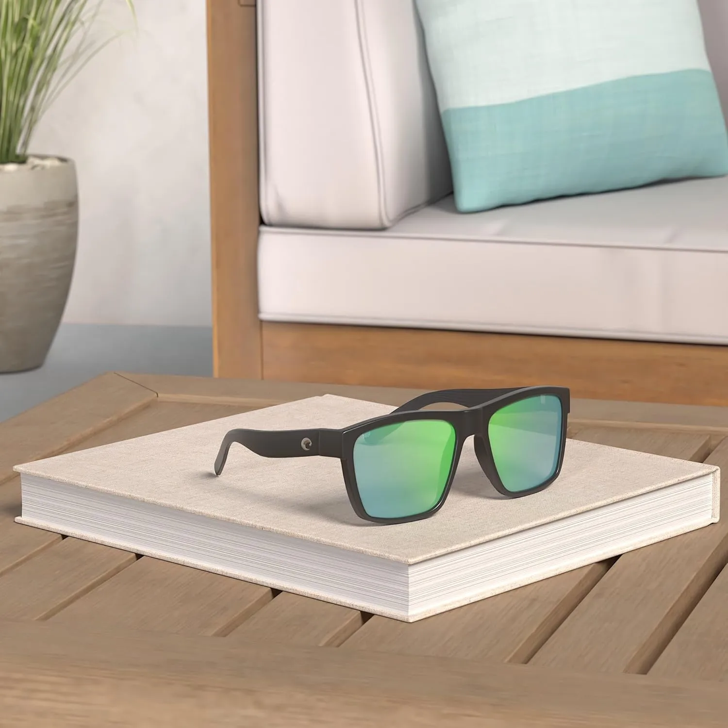 Costa Del Mar Men's Paunch XL Square Sunglasses