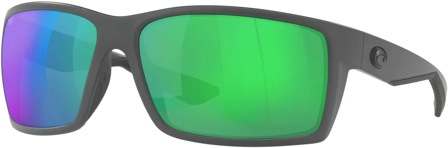 Costa Del Mar Mens Reefton Rectangular Sunglasses
