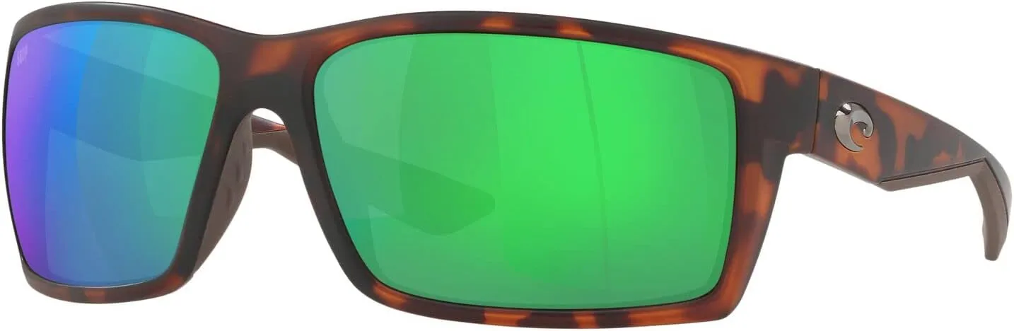 Costa Del Mar Mens Reefton Rectangular Sunglasses