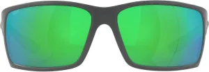 Costa Del Mar Mens Reefton Rectangular Sunglasses