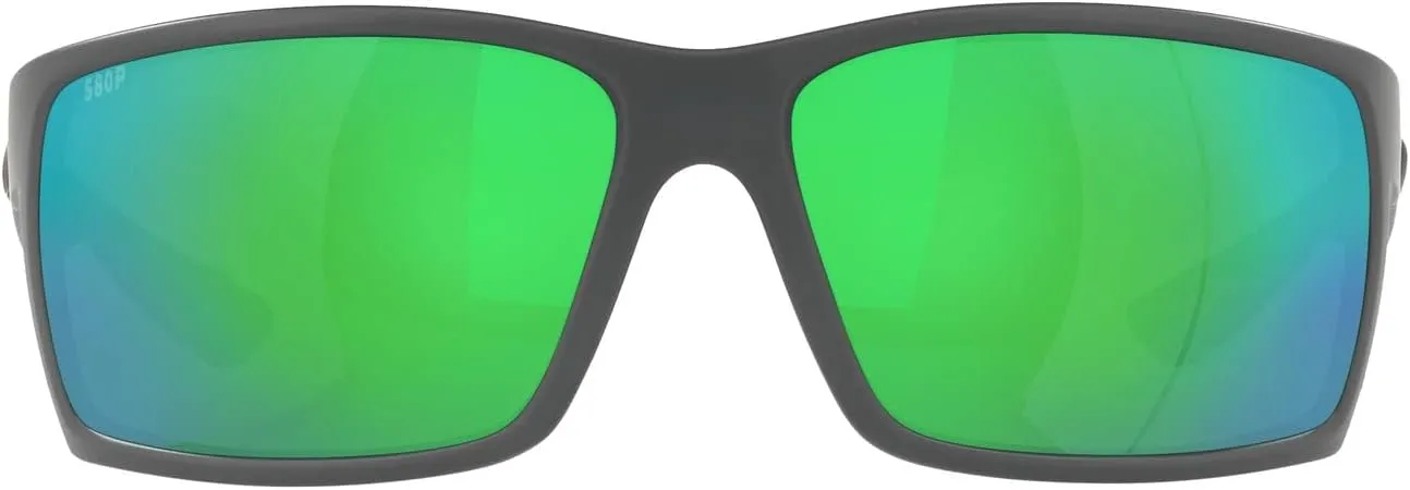 Costa Del Mar Mens Reefton Rectangular Sunglasses