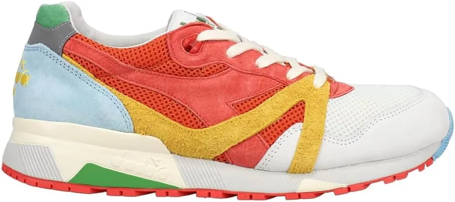 Diadora Mens N9000 Sicilia Italia Lace Up Sneakers Shoes Casual - Multi