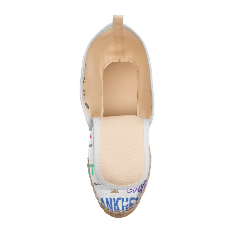 EXCLUSIVELY EXQUISITE (Hi Top Espadrilles)