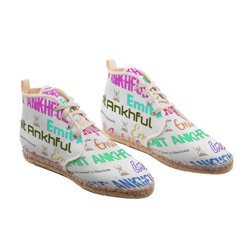 EXCLUSIVELY EXQUISITE (Hi Top Espadrilles)