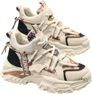 Fashionable and Comfortable Casual High-top Men's Versatile Sports Shoes