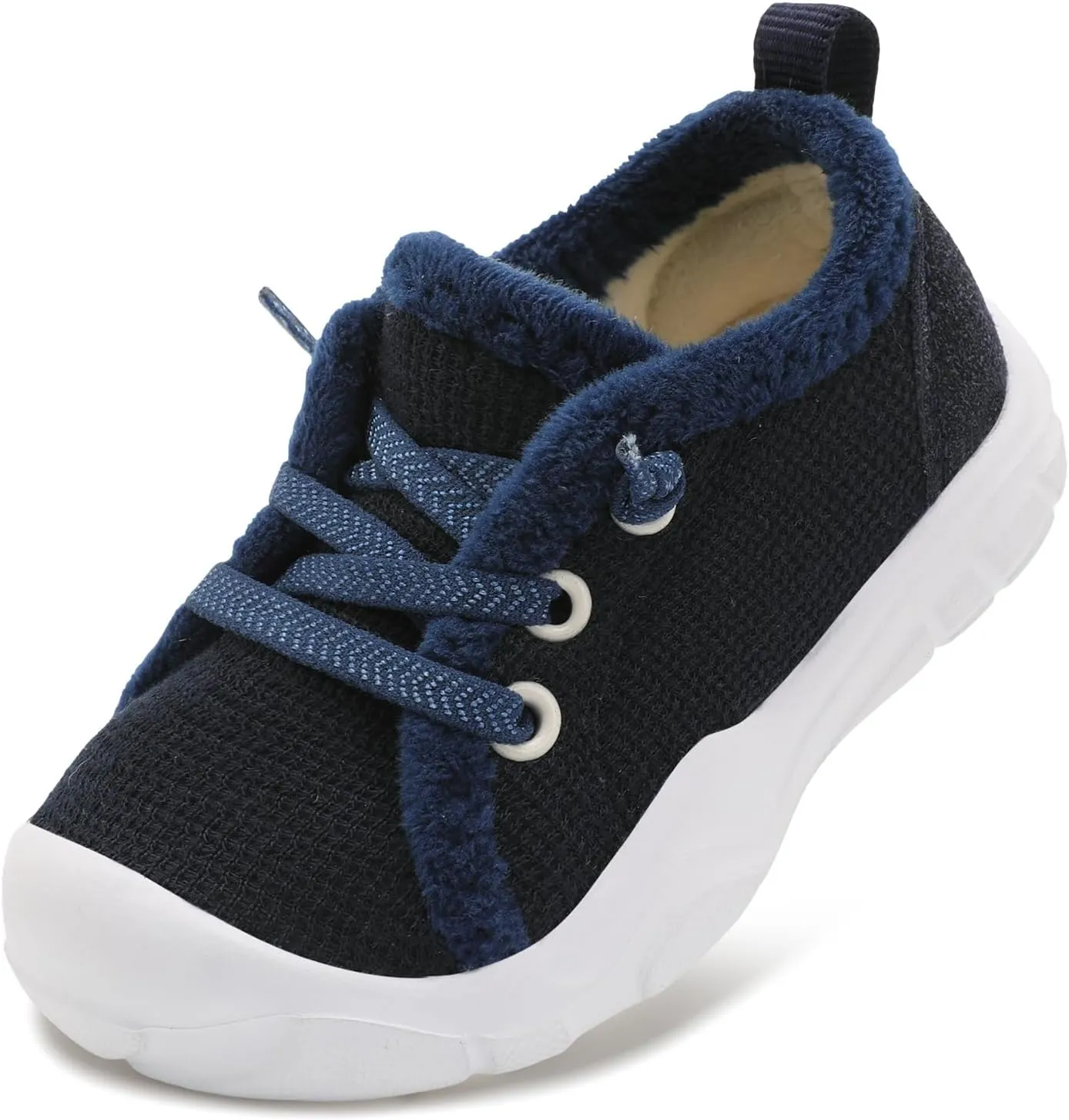 FEETCITY Wide Boys & Girls Winter Shoes - Barefoot & Walking Shoes, Slip On, Tennis Design