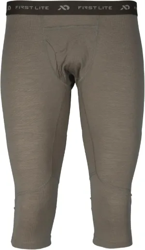 First Lite Men's Wick Boot Top - Ultralight Merino Wool Baselayer Camo Pant Bottoms