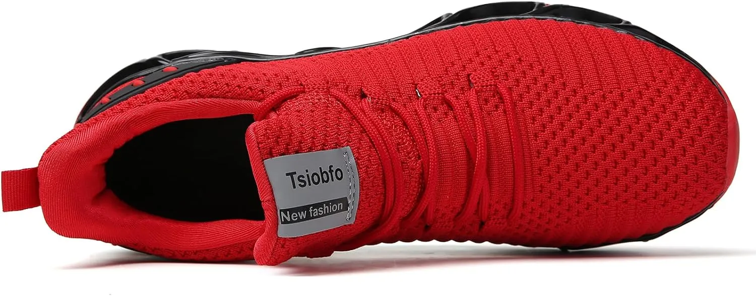 FRSHANIAH Men Athletic Shoes Breathable Running Shoes Non-Slip Fashion Sneakers