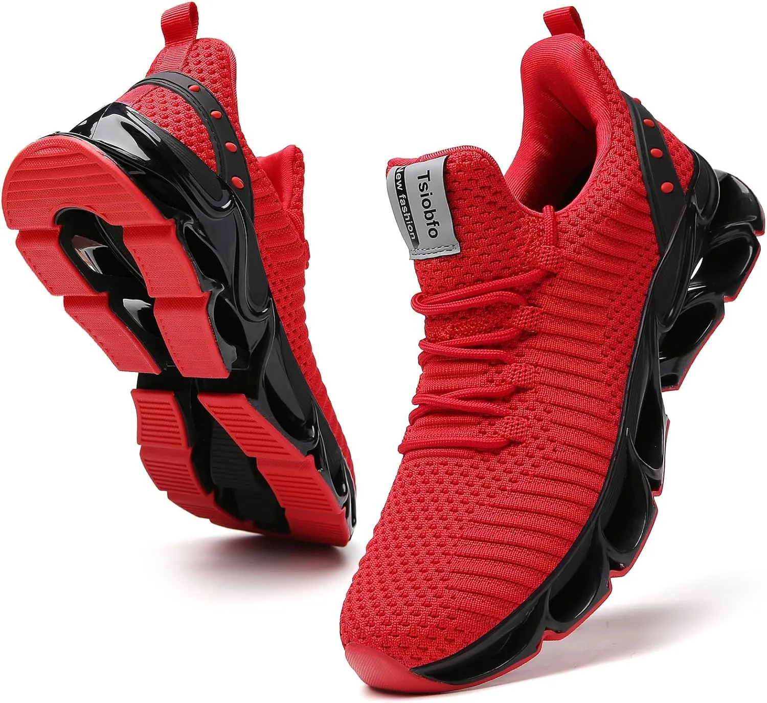 FRSHANIAH Men Athletic Shoes Breathable Running Shoes Non-Slip Fashion Sneakers