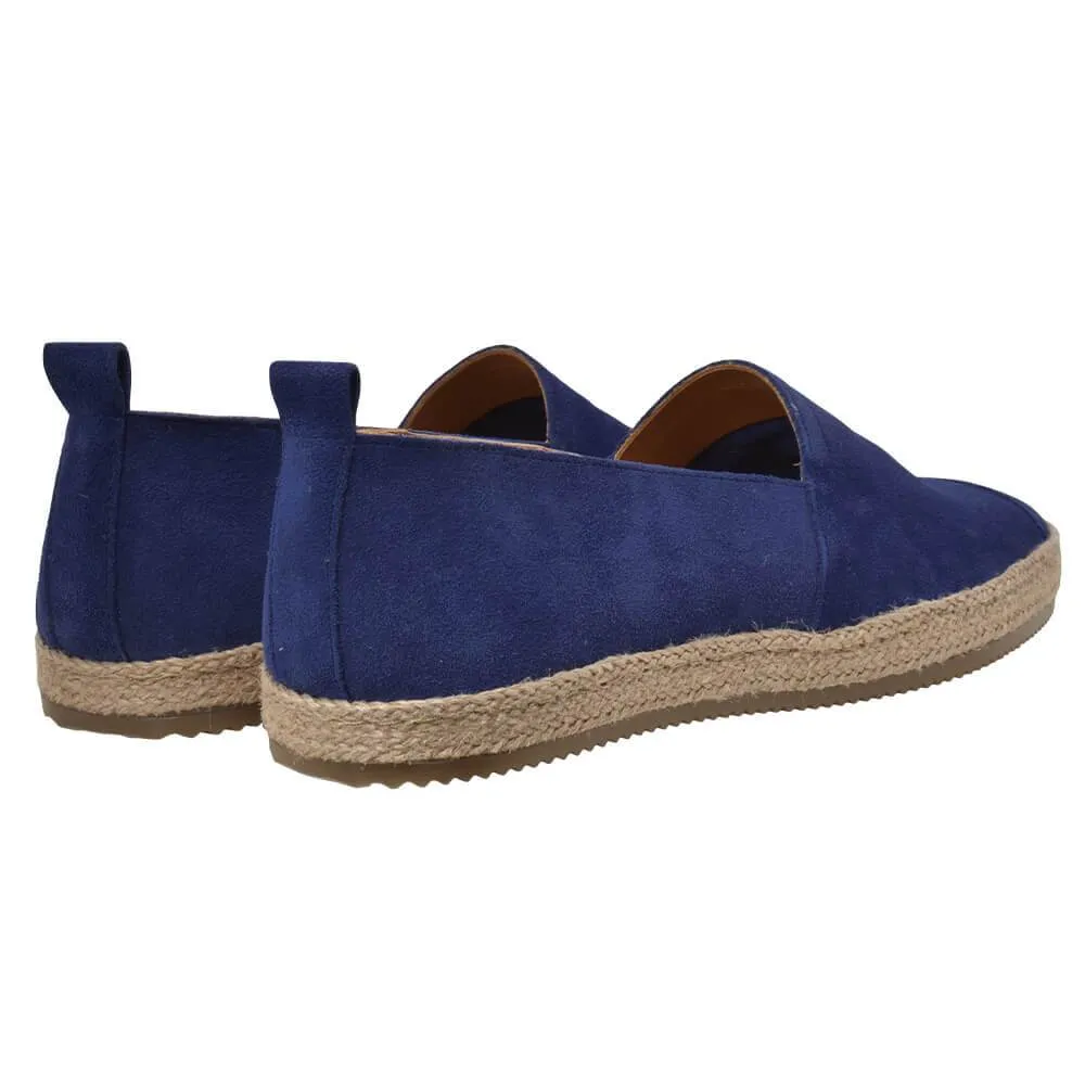 Gagliardi Blue Suede Espadrilles