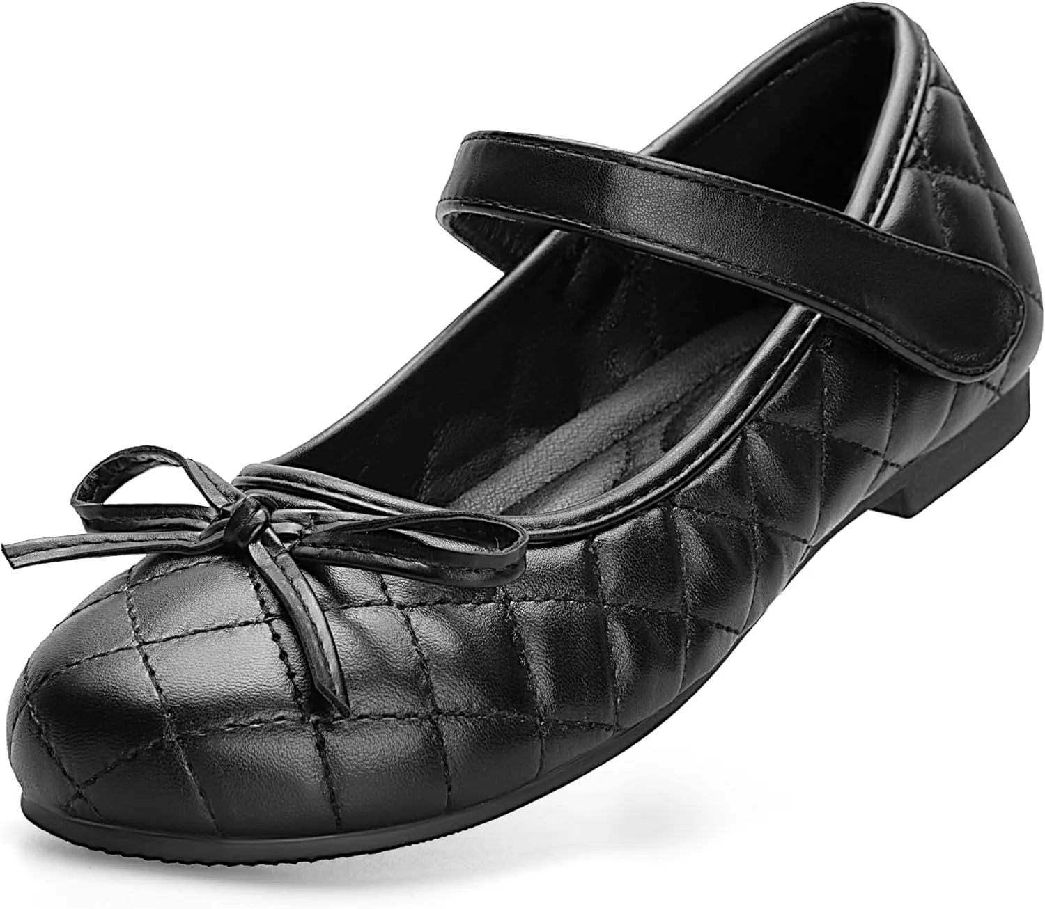 Girls' Flats: Classy PU Leather Mary Jane Ballerina Dress Shoes for Big and Little Kids - Perfect for Parties, Weddings, School, Outdoor Activities and Daily Wear