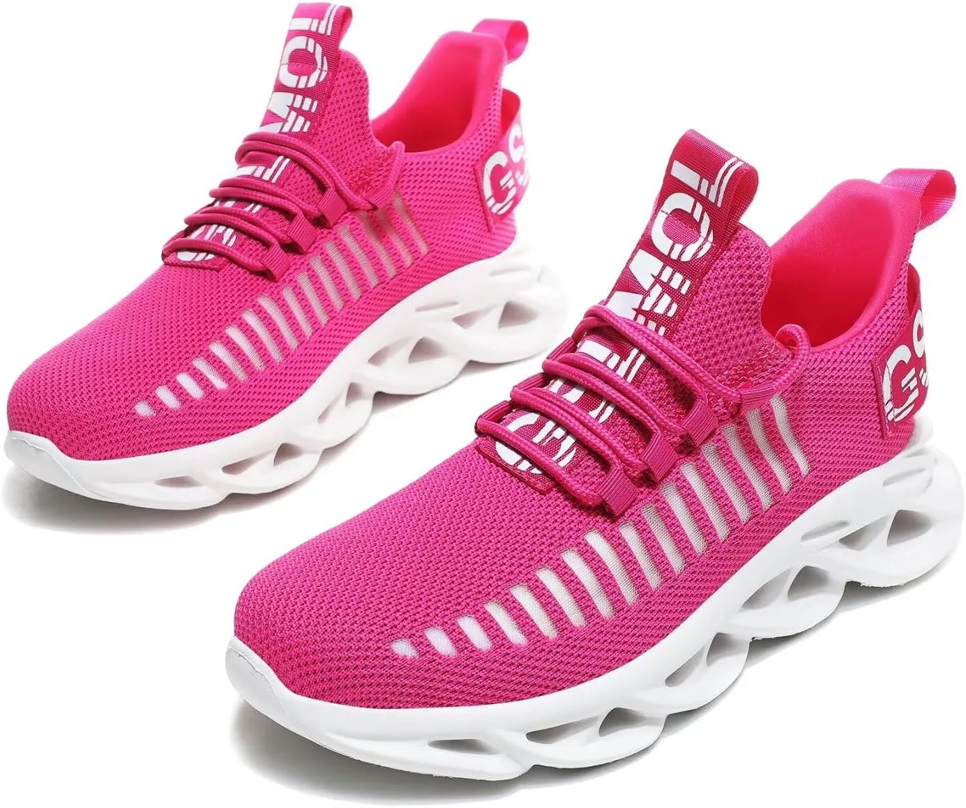 GSLMOLN Womens Walking Shoes Mesh Non Slip Gym Sports Casual Fashion Sneakers