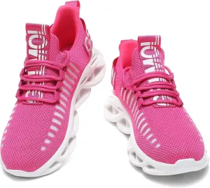 GSLMOLN Womens Walking Shoes Mesh Non Slip Gym Sports Casual Fashion Sneakers