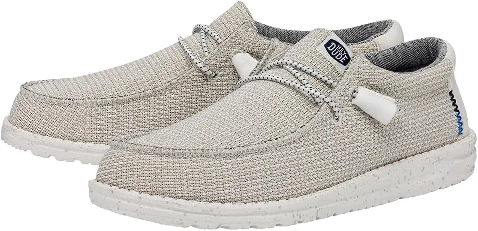 Hey Dude Wally Sport Mesh | Men's Shoes | Men's Slip On Loafers | Comfortable & Light-Weight