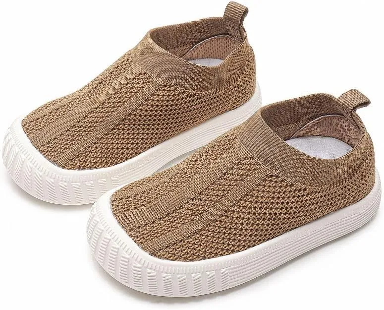Jack & Lily Baby, Toddler & Kids Walking Shoes – Non-Slip, Washable Slip-On Sneakers for Boys & Girls – Indoor & Outdoor Use