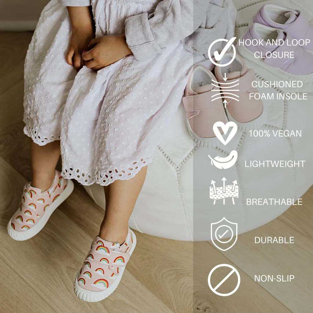 Jack & Lily Baby, Toddler & Kids Walking Shoes – Non-Slip, Washable Slip-On Sneakers for Boys & Girls – Indoor & Outdoor Use